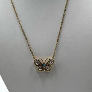 MMA (Metropolitan Museum of Art) BMCo (Breadner Mfr‎ Co) Butterfly Necklace